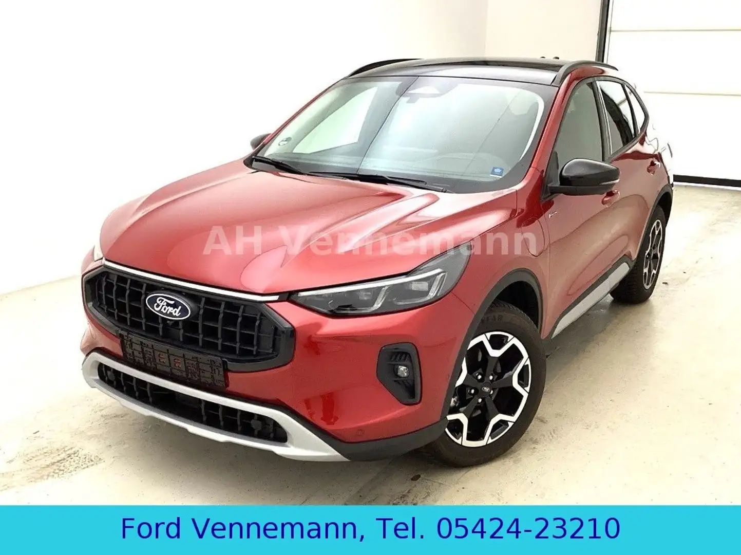 Ford Kuga 2.5 Active X PHEV*Headup*MatrixLED*360°Kam* Rood - 1