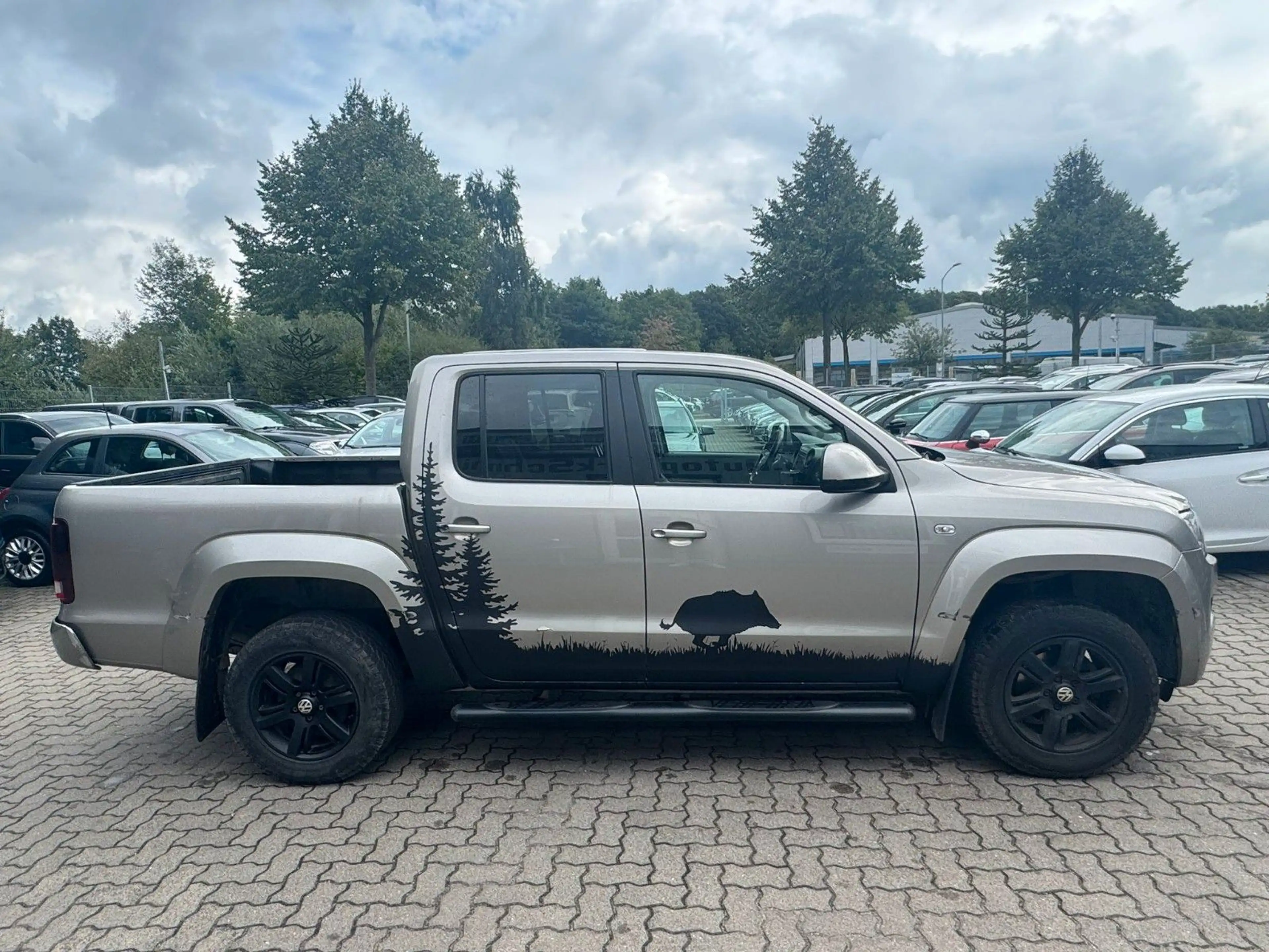 Volkswagen Amarok AUTOM°LEDER°AHK°KAMERA°STANDH°DOUBLE CAB! — photo 4