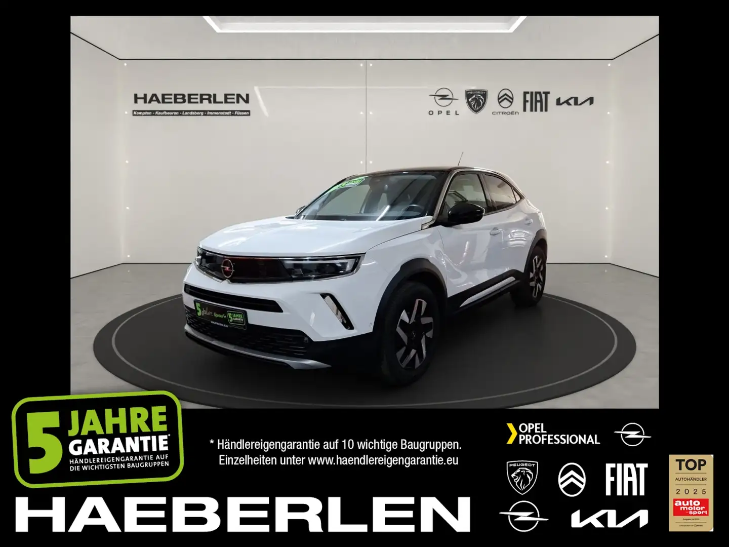 Opel Mokka 1.2 Elegance LED+Fernlichtass.+Kam.+KlimaA Weiß - 1