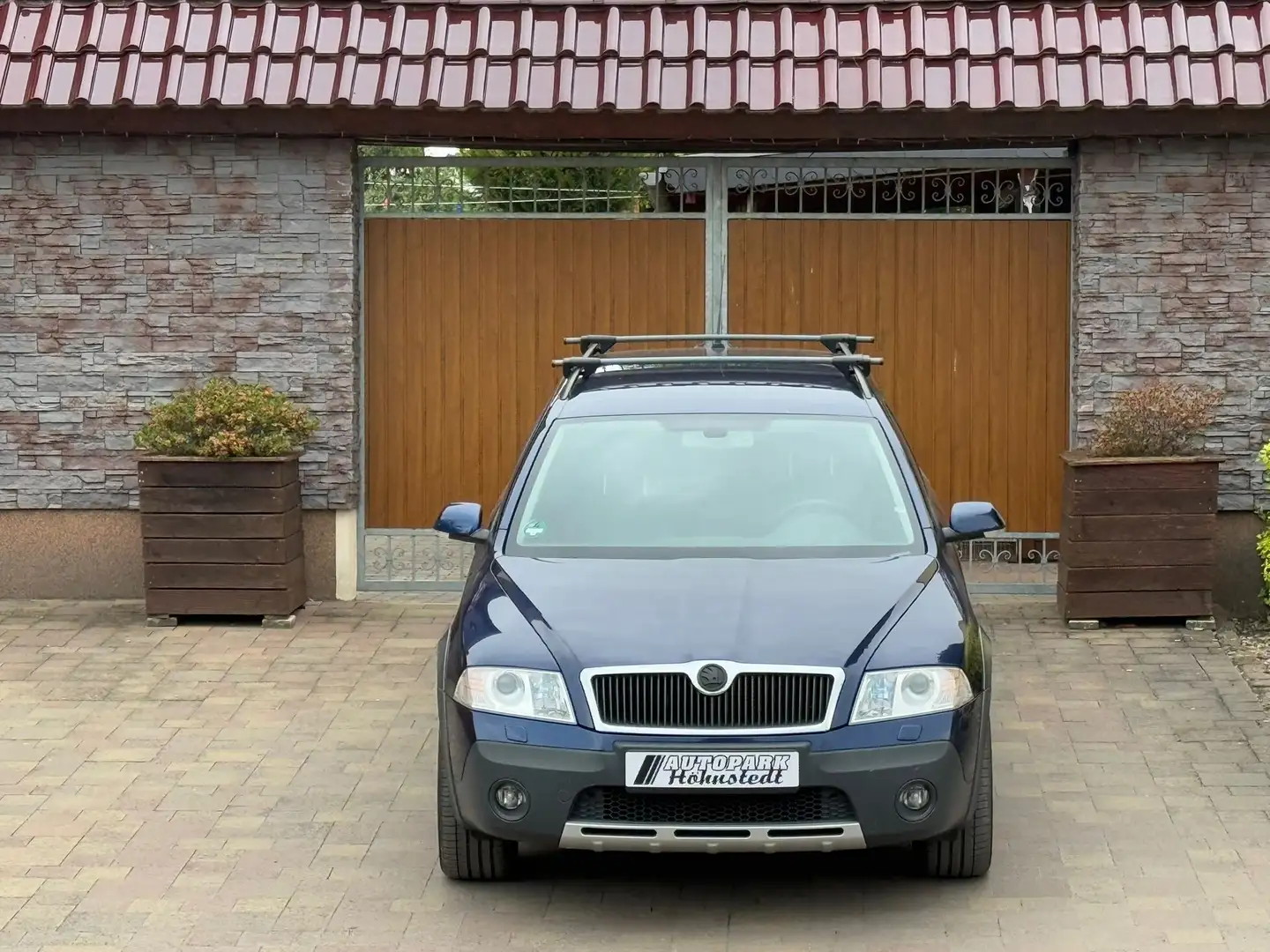Skoda Octavia Scout 4X4 Blauw - 2