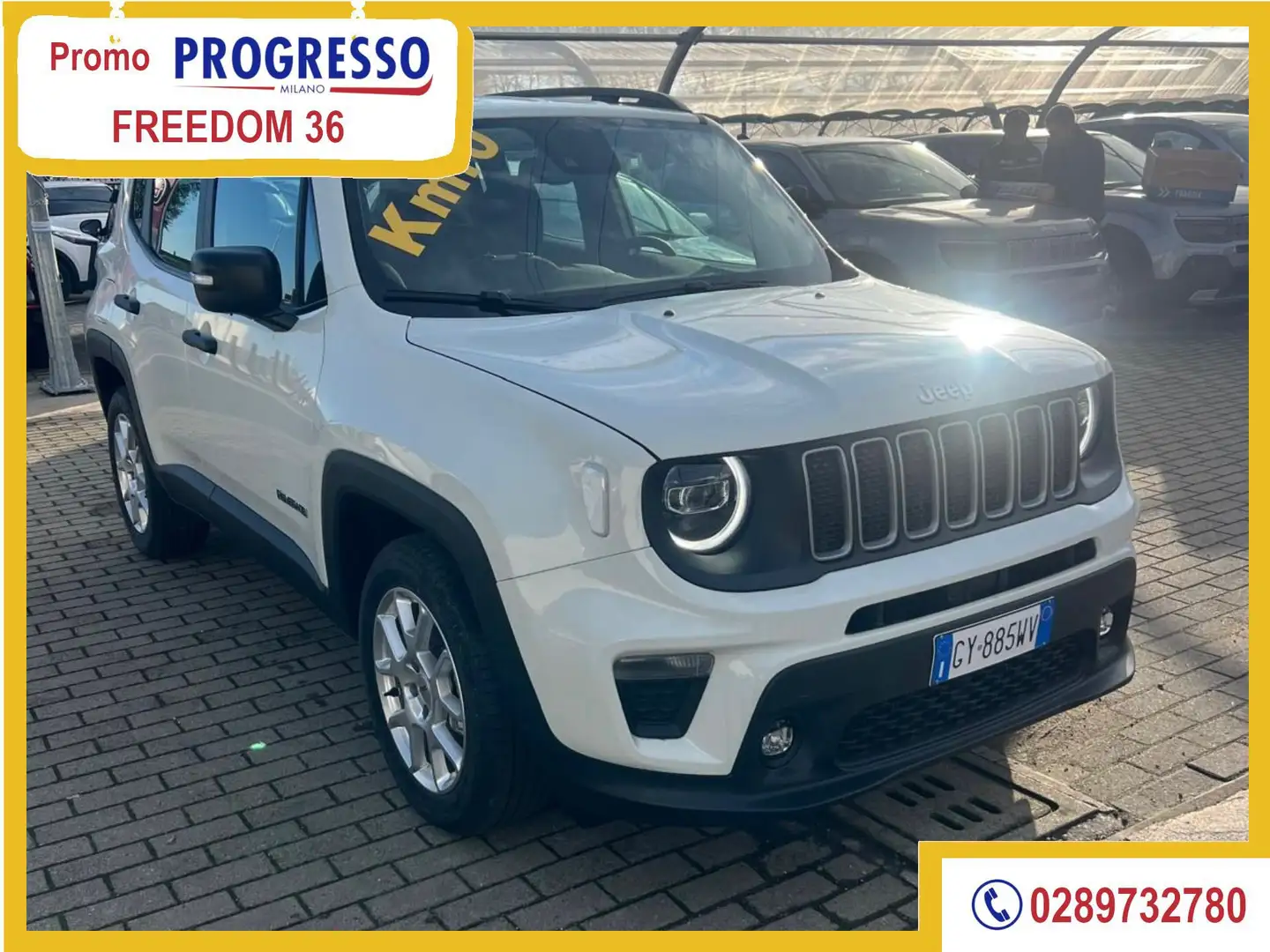 Jeep Renegade Renegade 1.5 Turbo T4 MHEV Altitude KM0 Weiß - 1