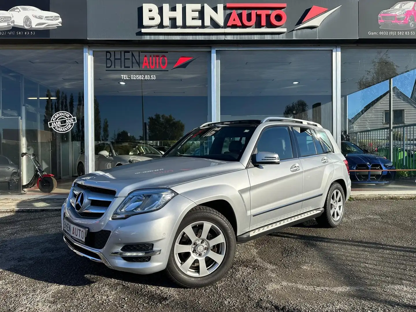 Mercedes-Benz GLK 220 CDI 4-Matic/TOIT PANO/AUTO/NAVI/AIRCO/CUIR Grijs - 1