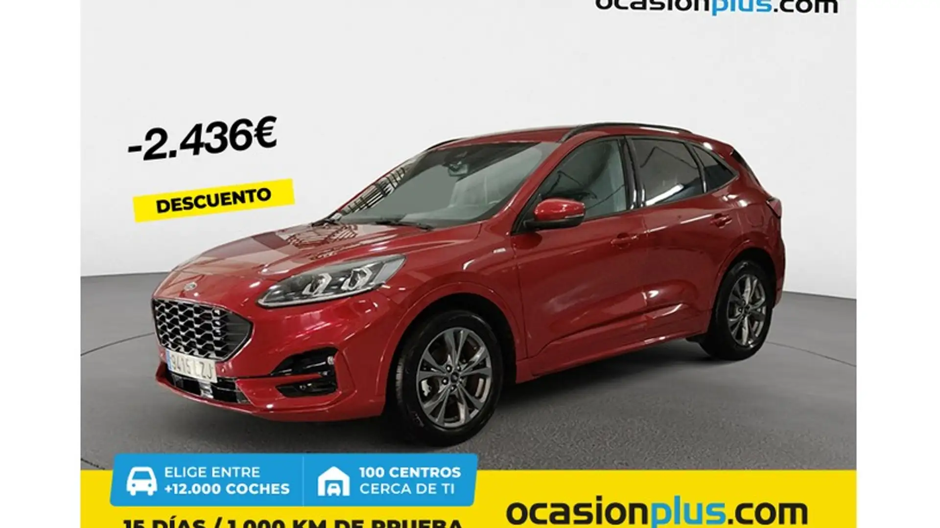 Ford Kuga 1.5 EcoBoost ST-Line FWD 150 Rood - 1