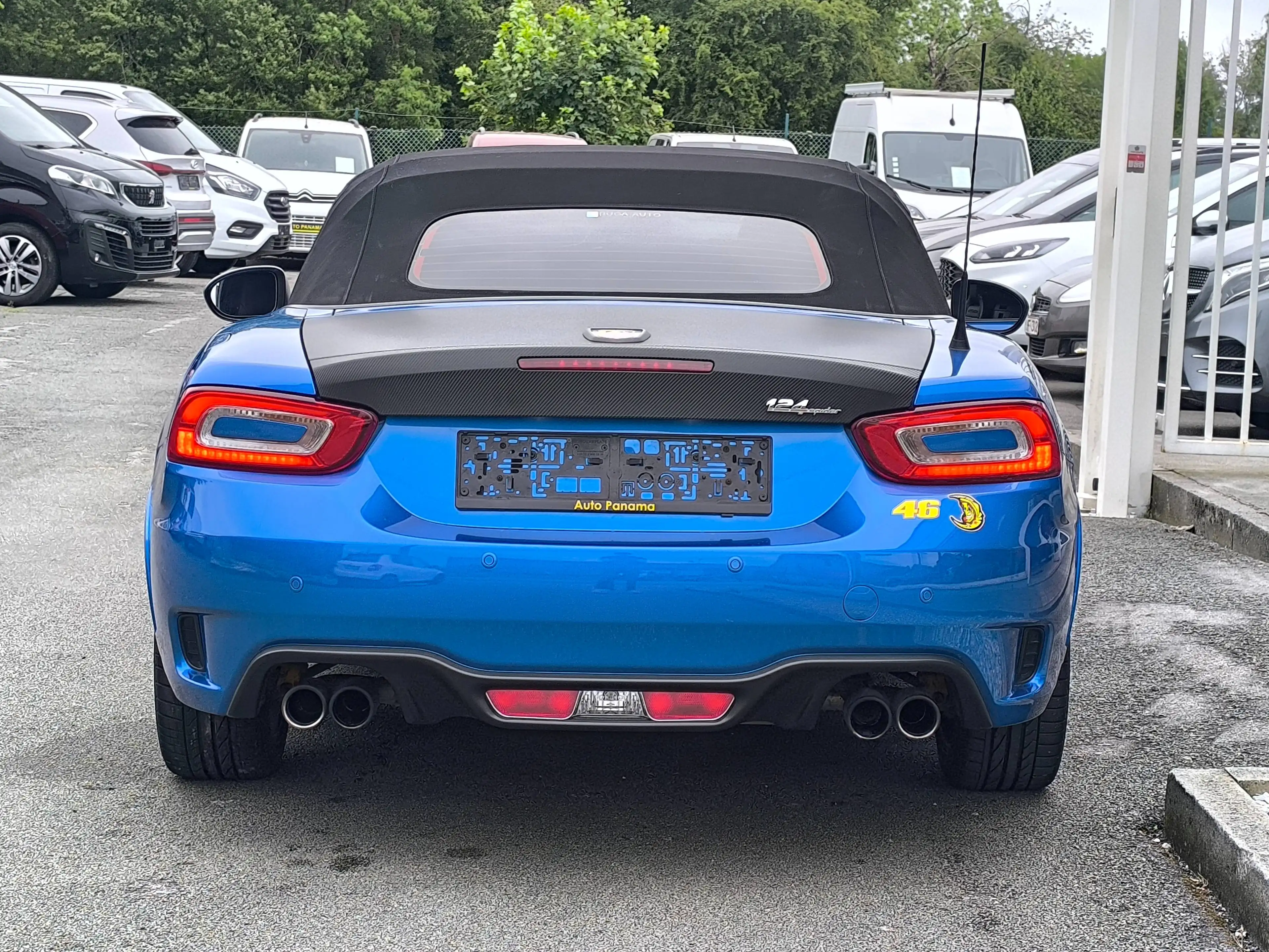 Fiat 124 Spider ABARTH 1.4 MultiAir SLORT CABRİOLET CUİR GPS XENON BOSE — photo 9