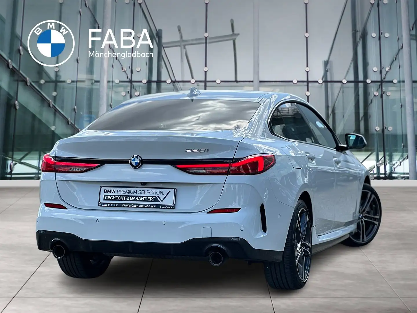 BMW 220 i Gran Coupé M Sport DAB LED WLAN RFK Shz Blanc - 2