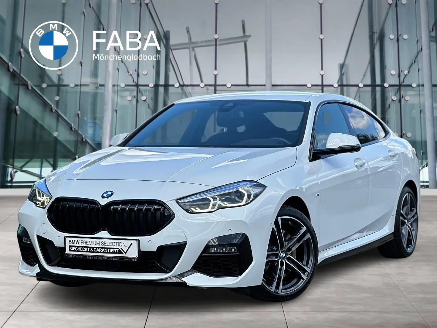 BMW 220 i Gran Coupé M Sport DAB LED WLAN RFK Shz Blanc - 1