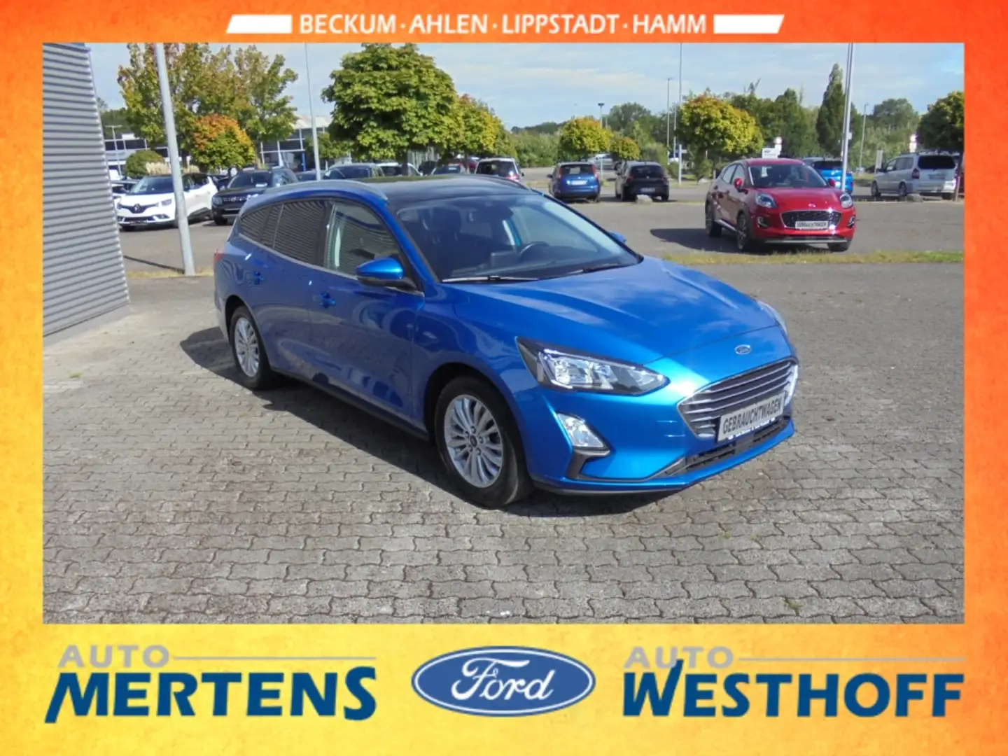 Ford Focus Titanium 1.0 Kamera Navi Schiebedach SHZ Blau - 2