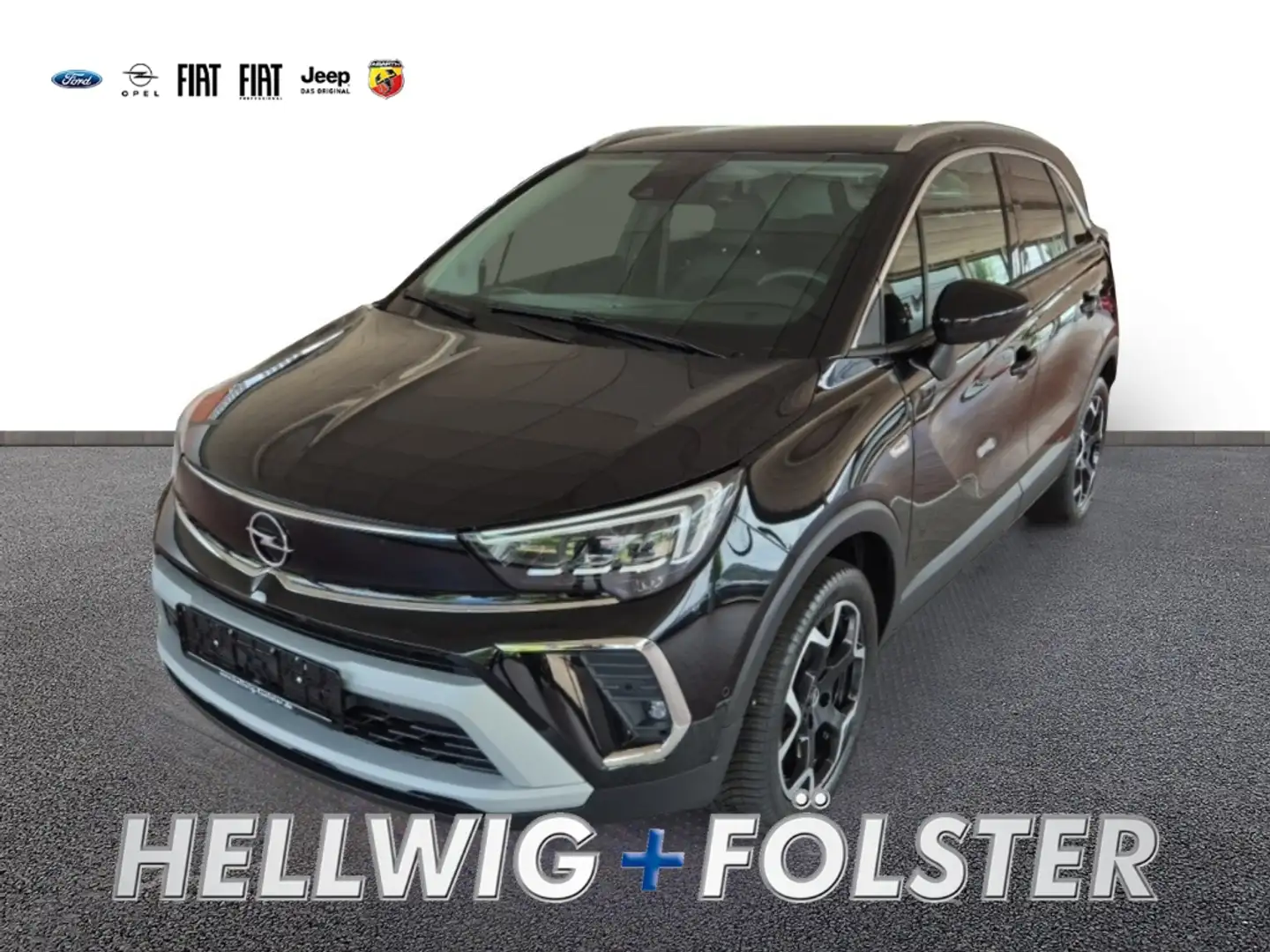 Opel Crossland Ultimate 1.2 T Navi Alcantara Zwart - 1