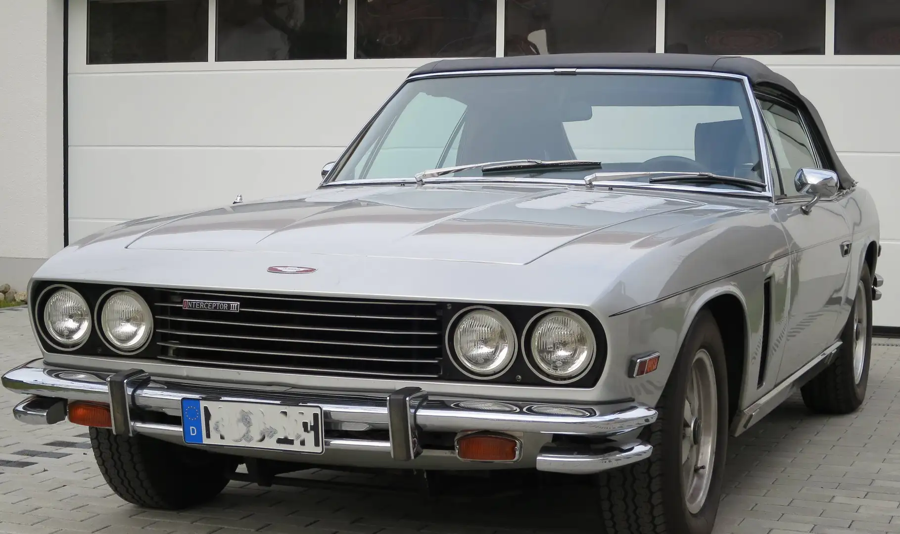 Jensen Interceptor MK III, Convertible Silber - 1