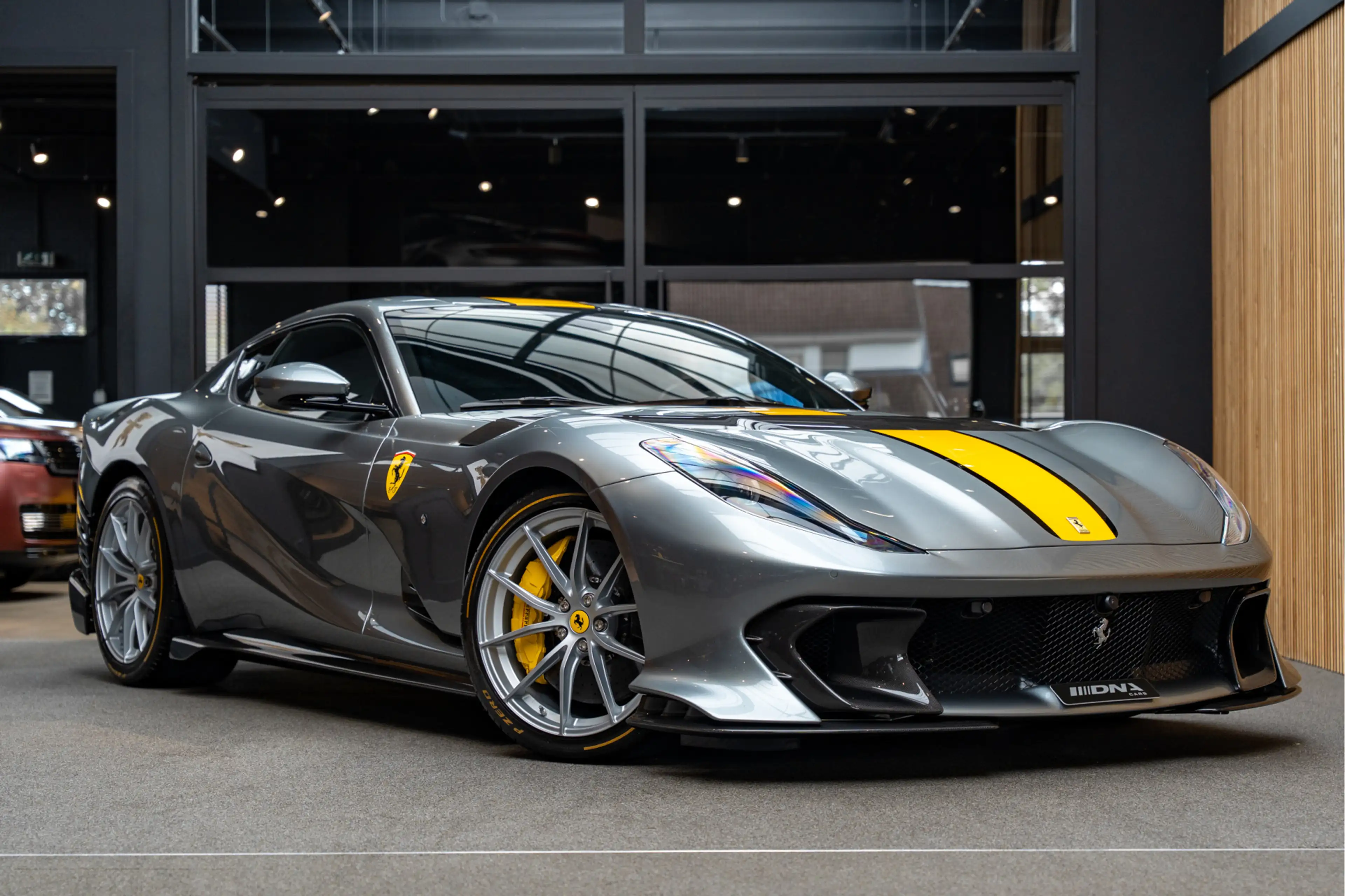Ferrari 812 Competizione Airbrushed Shields Grigio Competizion