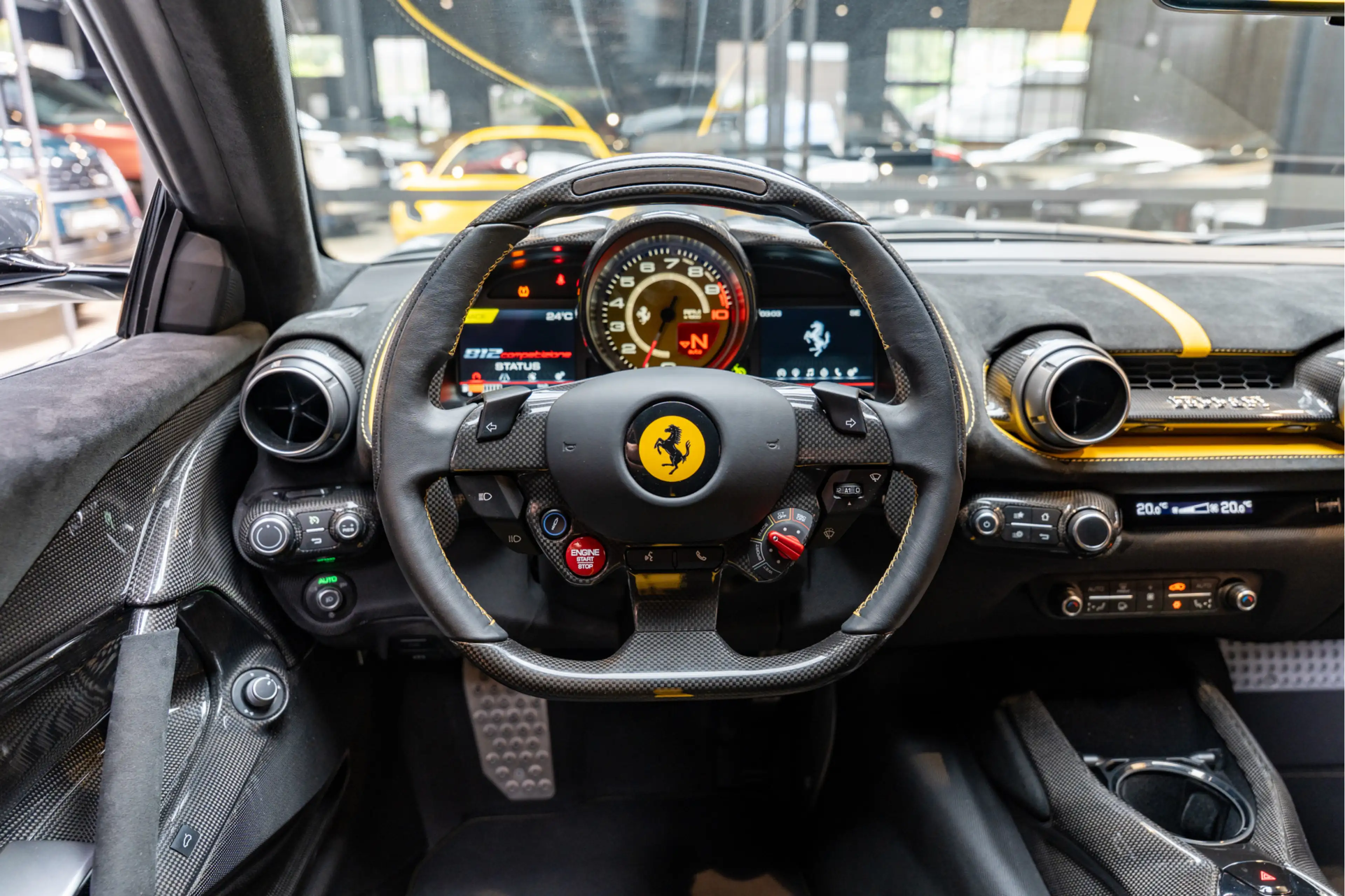 Ferrari 812 Competizione Airbrushed Shields Grigio Competizion — photo 7
