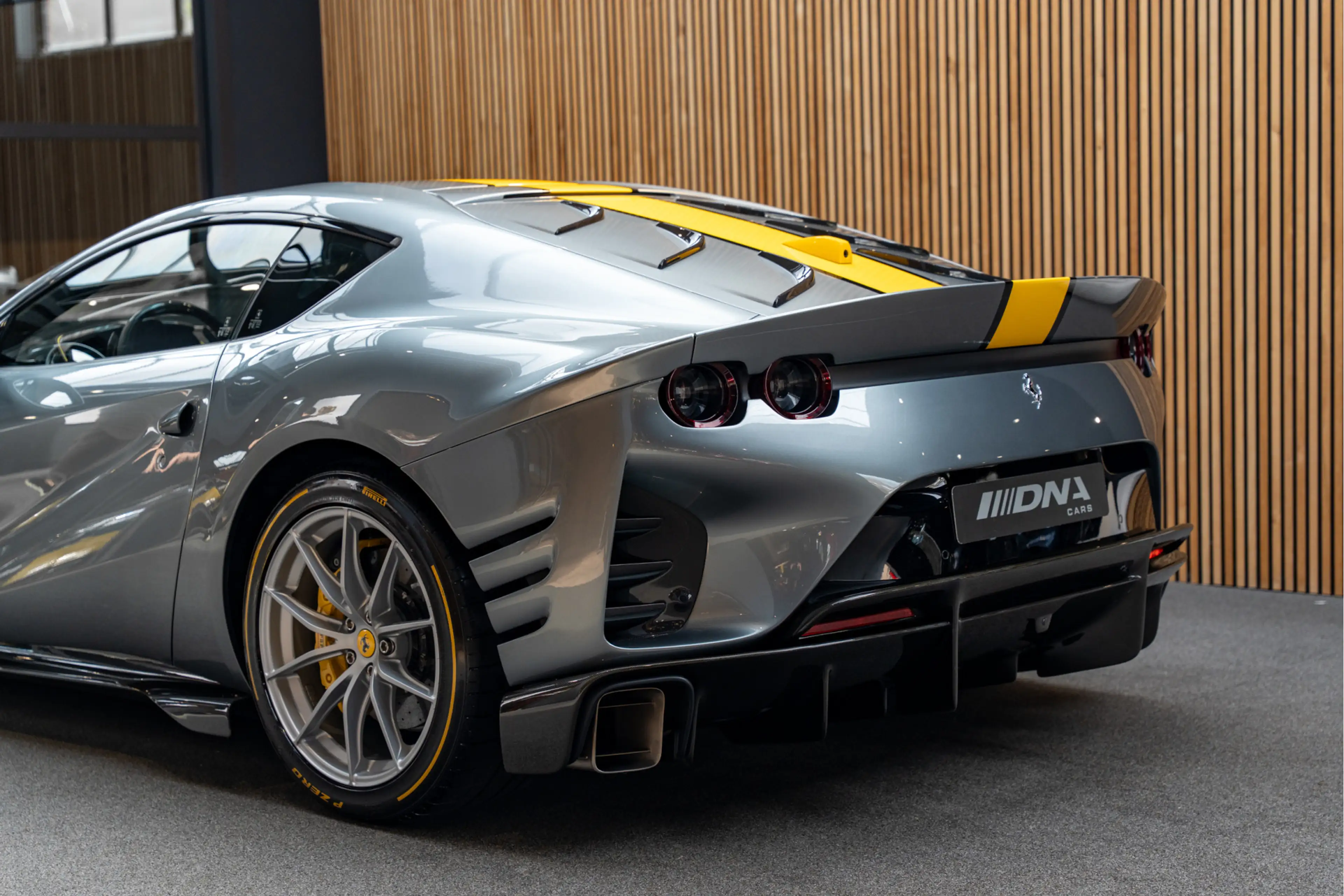 Ferrari 812 Competizione Airbrushed Shields Grigio Competizion — photo 11