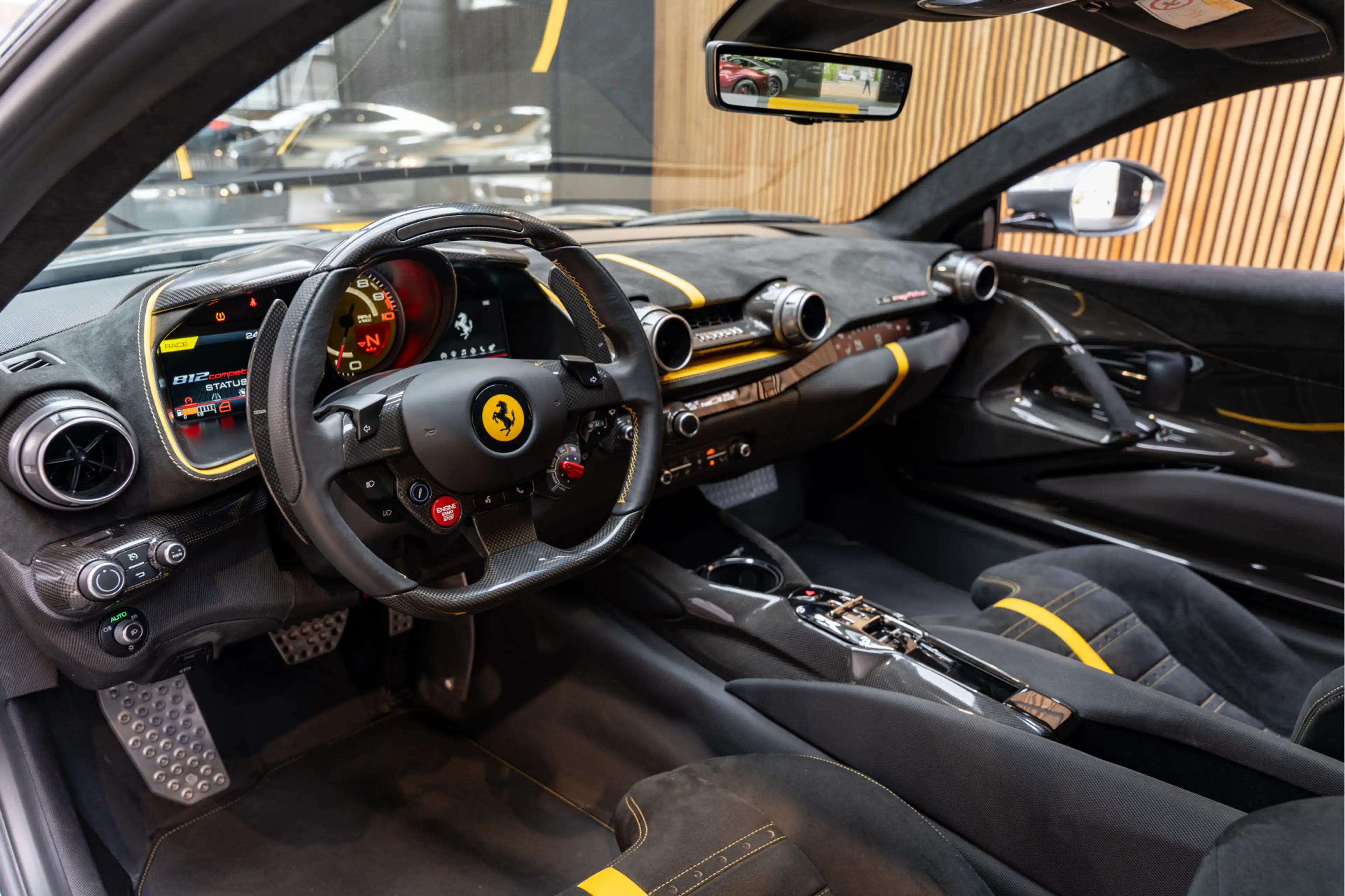 Ferrari 812 Competizione Airbrushed Shields Grigio Competizion — photo 6