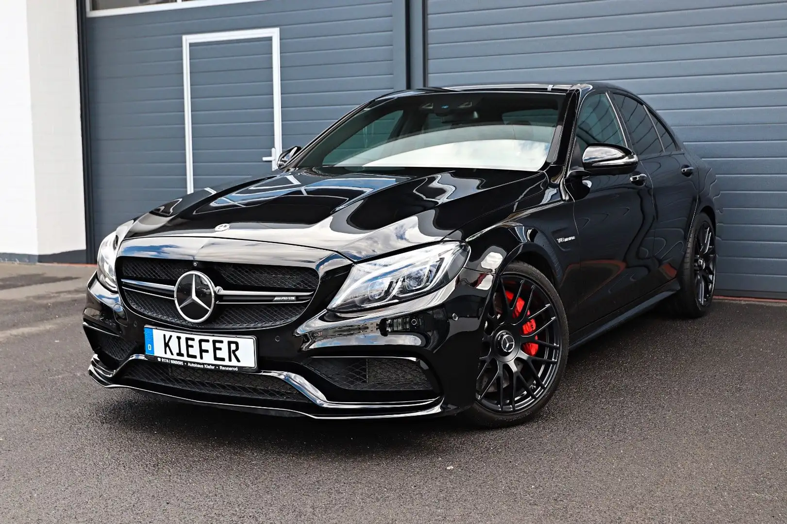 Mercedes-Benz C 63 AMG C 63s AMG/LED/360°/BURMESTER/HUD/AMBIENTE/R19 Czarny - 1