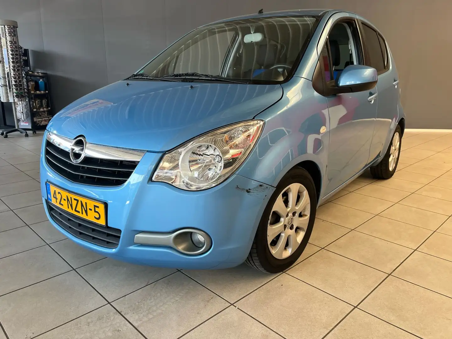 Opel Agila 1.2 Edition 2e eigenaar - Style pakket - Airco - b Blu/Azzurro - 2