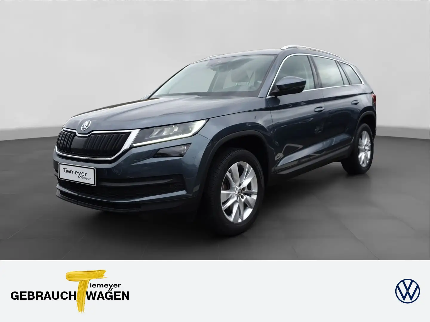 Skoda Kodiaq 2.0 TDI 4x4 STYLE LED PDC STDHZG AHK LM18 Grau - 1