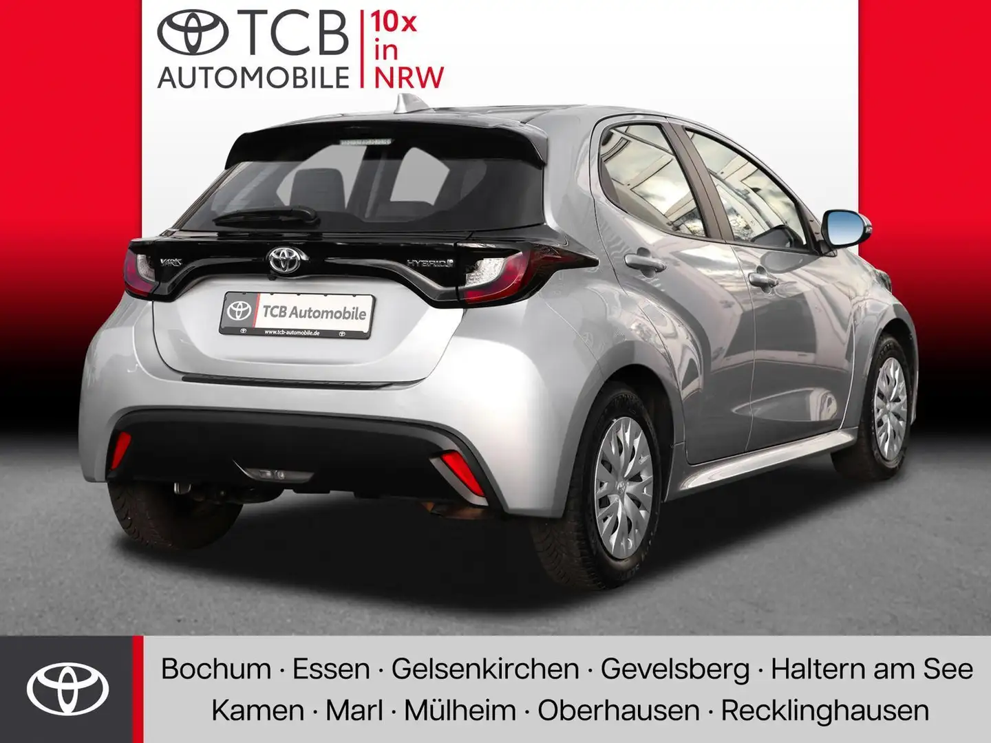 Toyota Yaris 1.5 Hybrid Business Edition  *NAVI*KAMERA*SHZ* Argent - 2