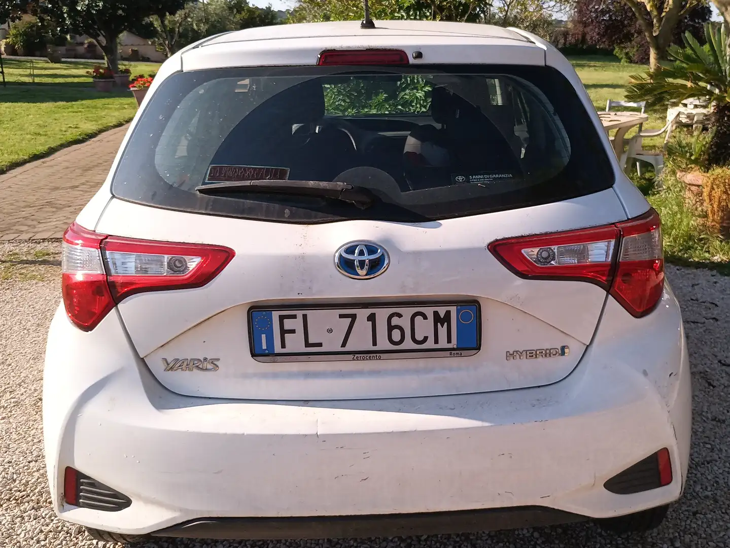 Toyota Yaris Yaris III 2017 5p 1.5h Active Bianco - 1