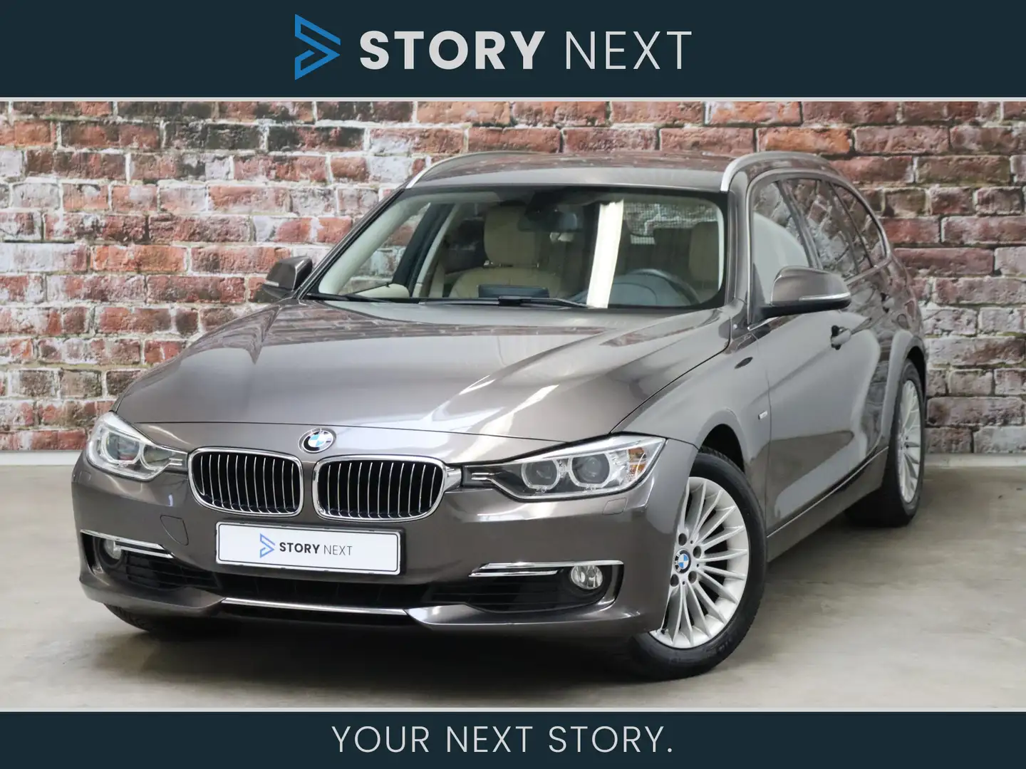 BMW 320 3 Serie Touring 320i High Executive Luxury Line Au Bruin - 1
