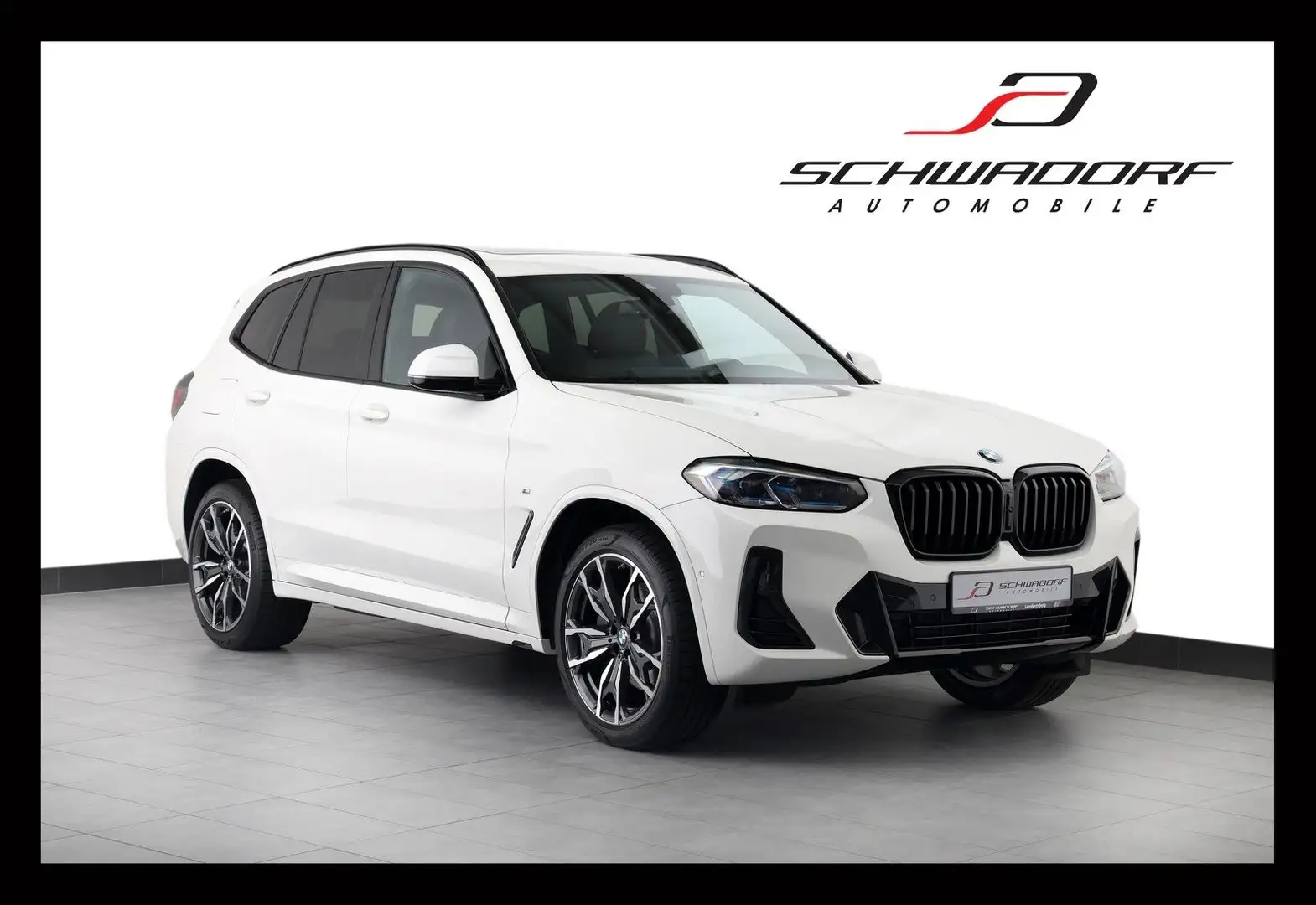 BMW X3 xDrive30d M Sport PANO LASER HUD STHZ RFK 20" Weiß - 1