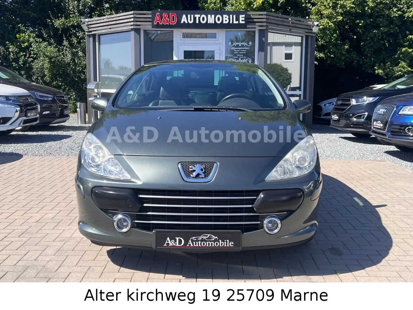 Peugeot 307 CC Cabrio-Coupe Filou KLIMA NIVI LEDER SHZ Grijs - 2