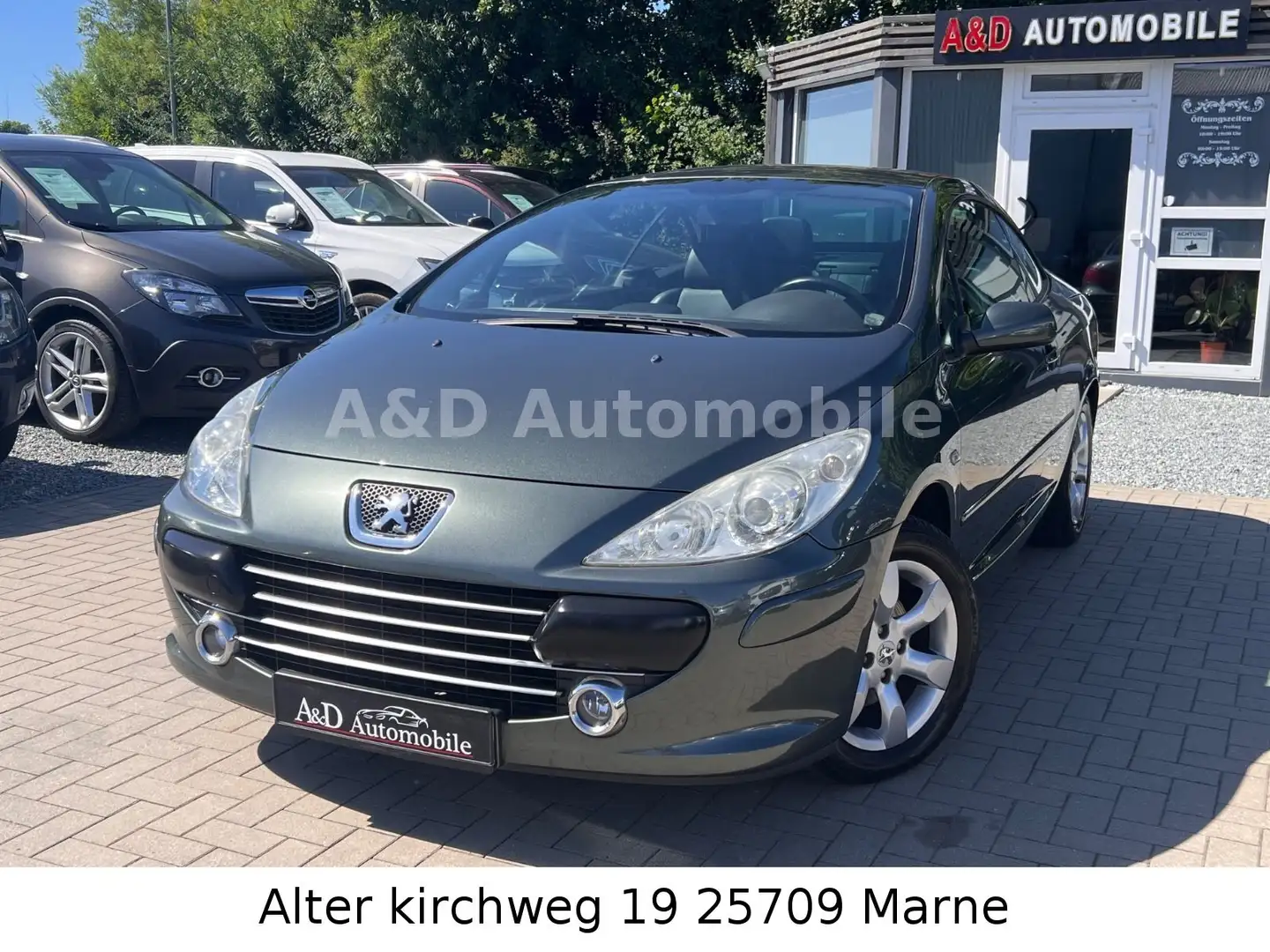 Peugeot 307 CC Cabrio-Coupe Filou KLIMA NIVI LEDER SHZ Grijs - 1