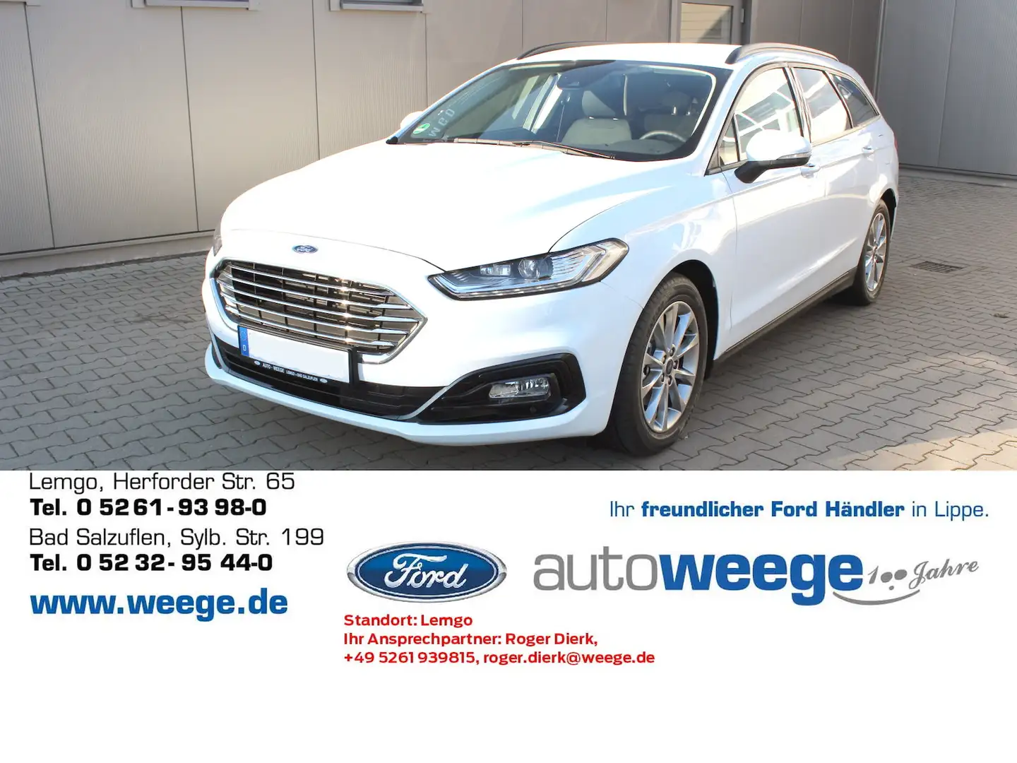Ford Mondeo Turnier Hybrid Trend Wit - 1