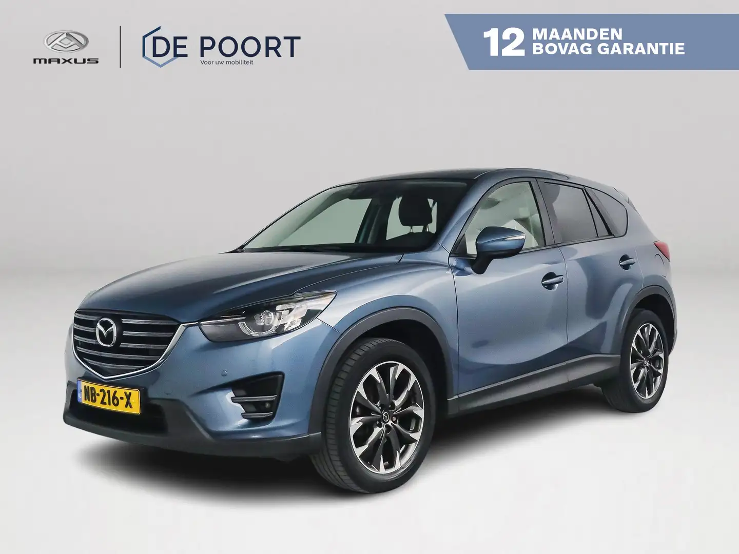 Mazda CX-5 SkyActiv-G 165 GT-M Line 2WD | Stoelverwarming | B Blau - 1