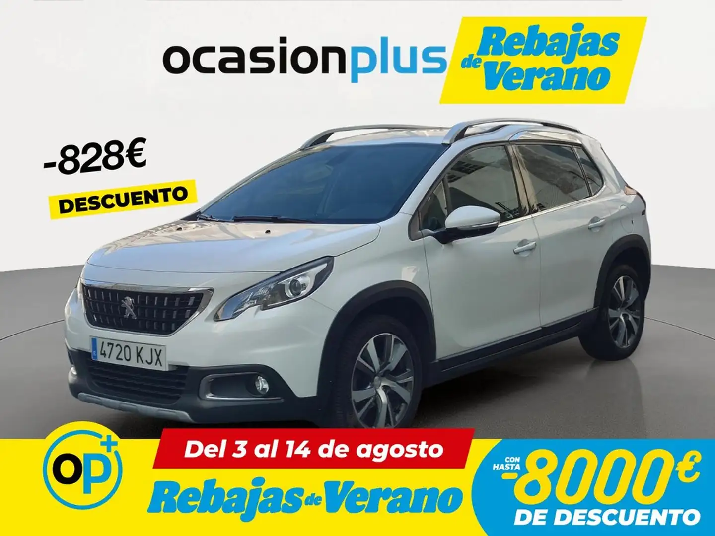 Peugeot 2008 1.6 BlueHDI Allure 100 Blanco - 1