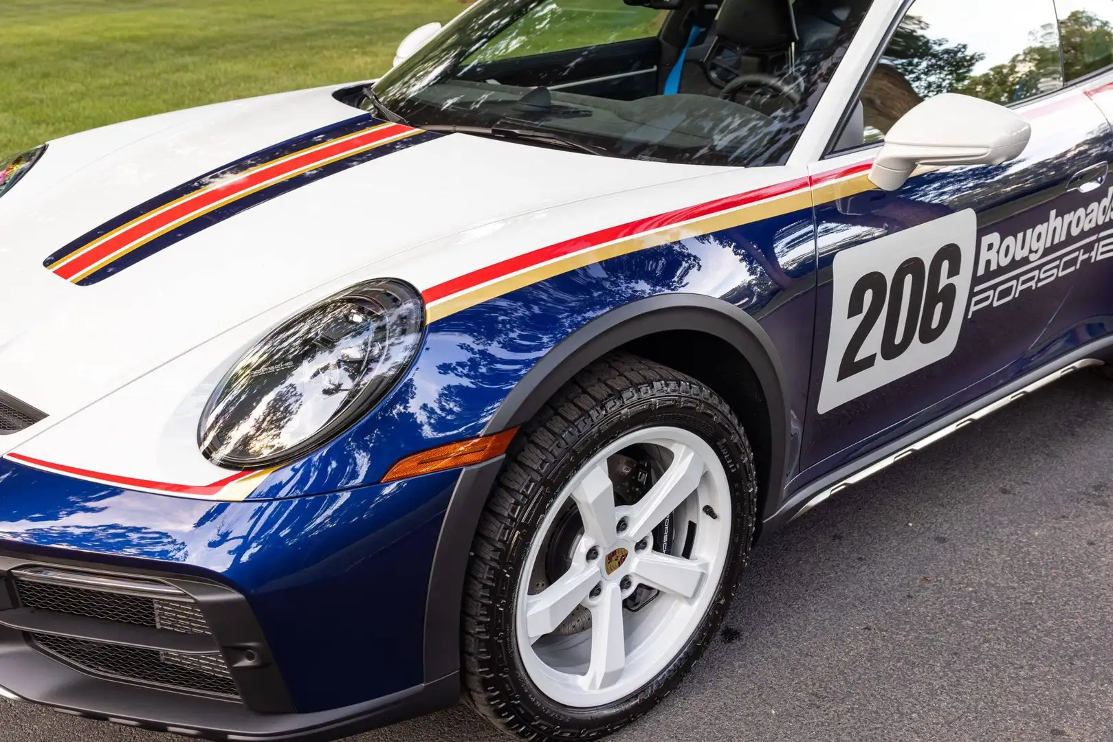 Porsche 911 Dakar Blau - 2