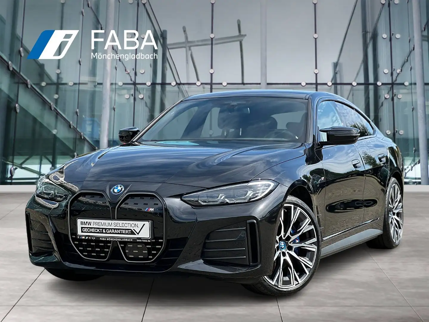 BMW i4 M50 Gran Coupé DAB LED RFK el. Sitze Noir - 1