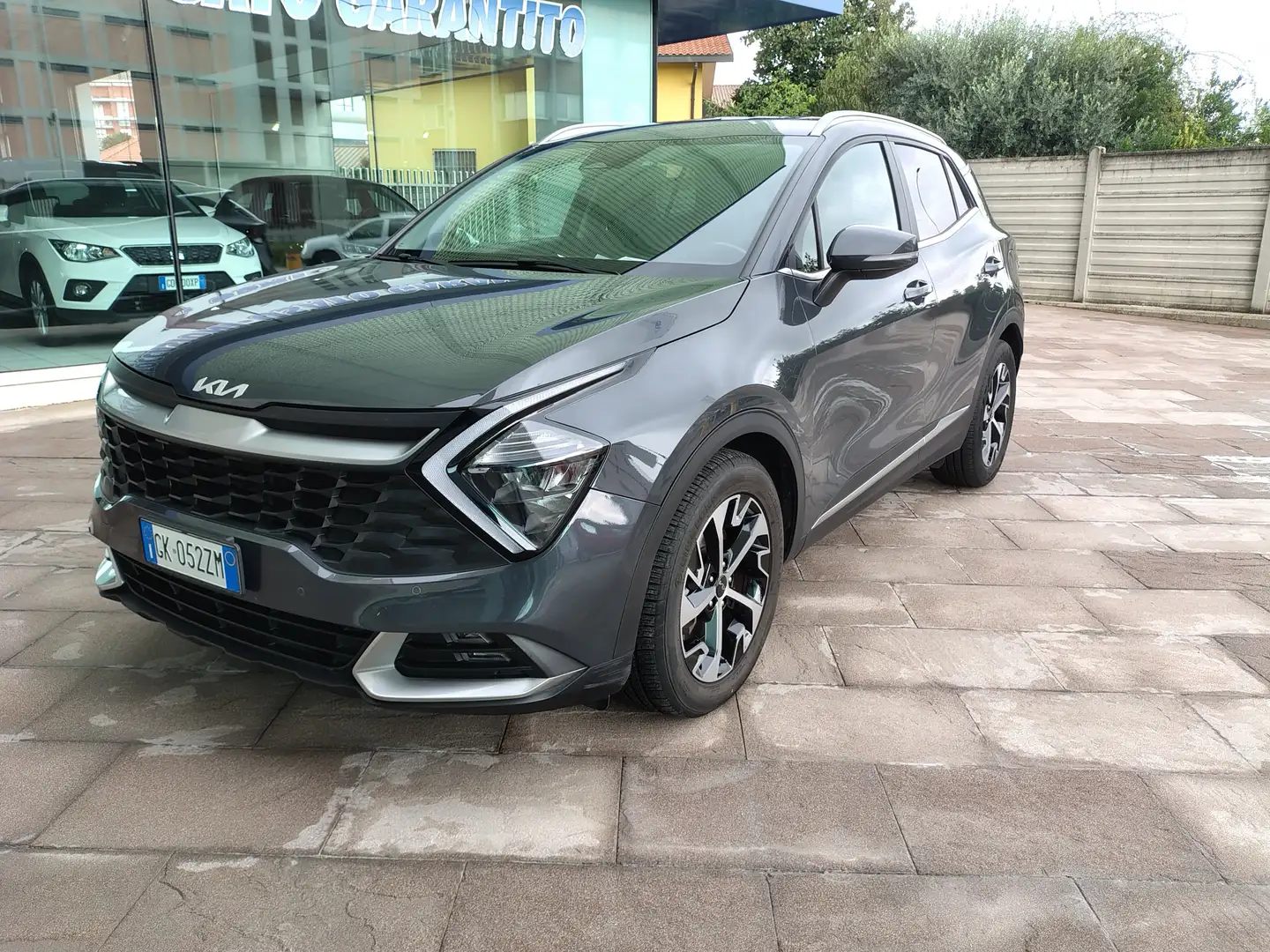 Kia Sportage Sportage V 2022 1.6 tgdi mhev Business Grigio - 1