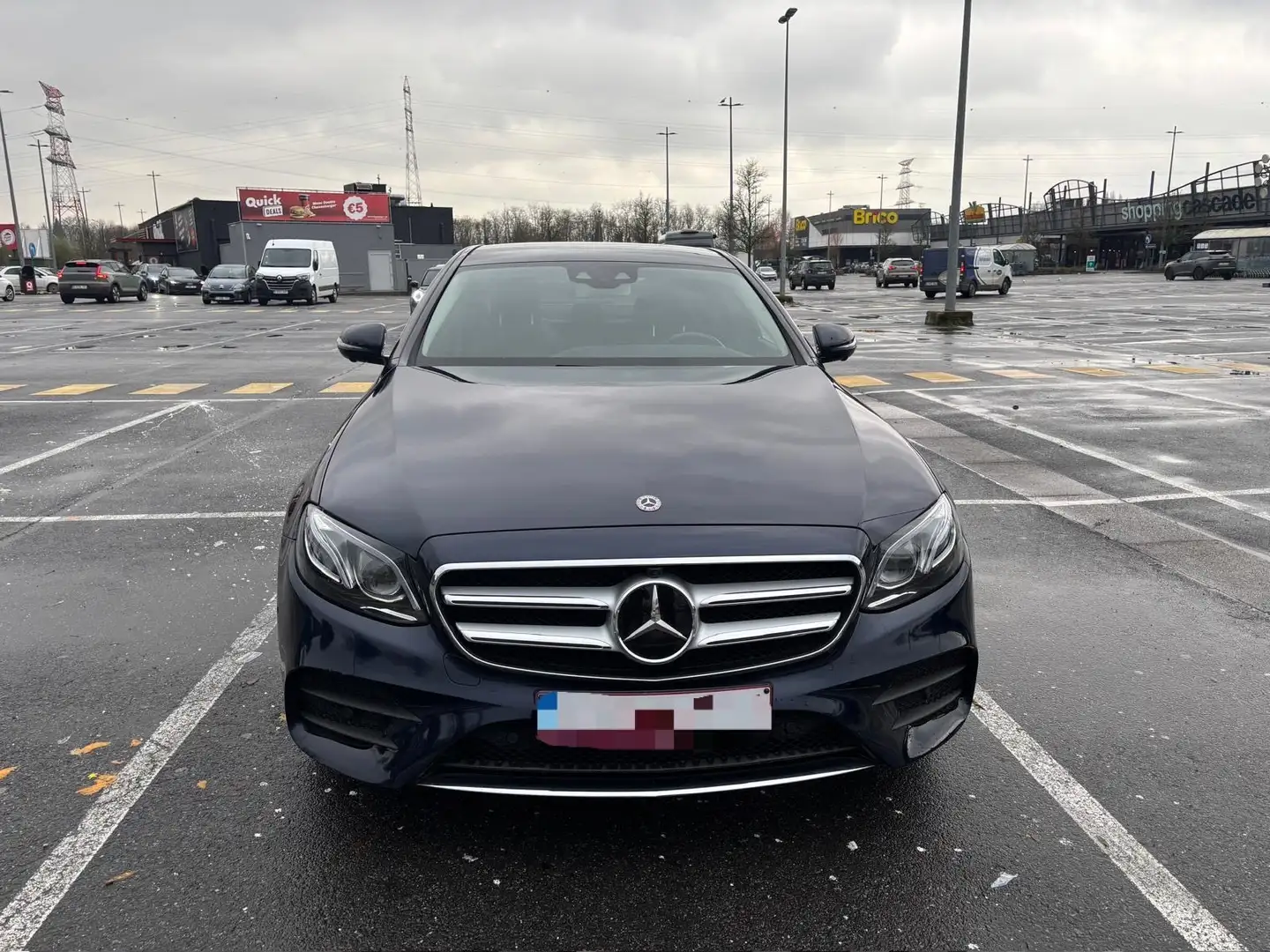 Mercedes-Benz E 220 E 220d Pack AMG Kék - 2