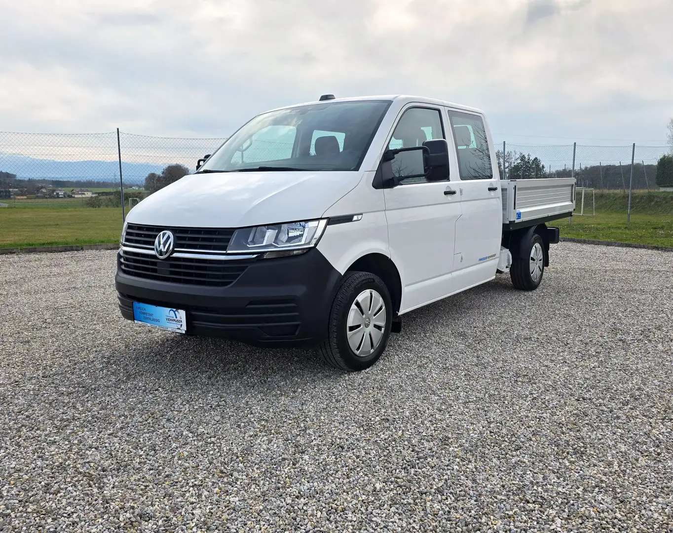 Volkswagen T6.1 Transporter Doppelkabine lang FWD Weiß - 1