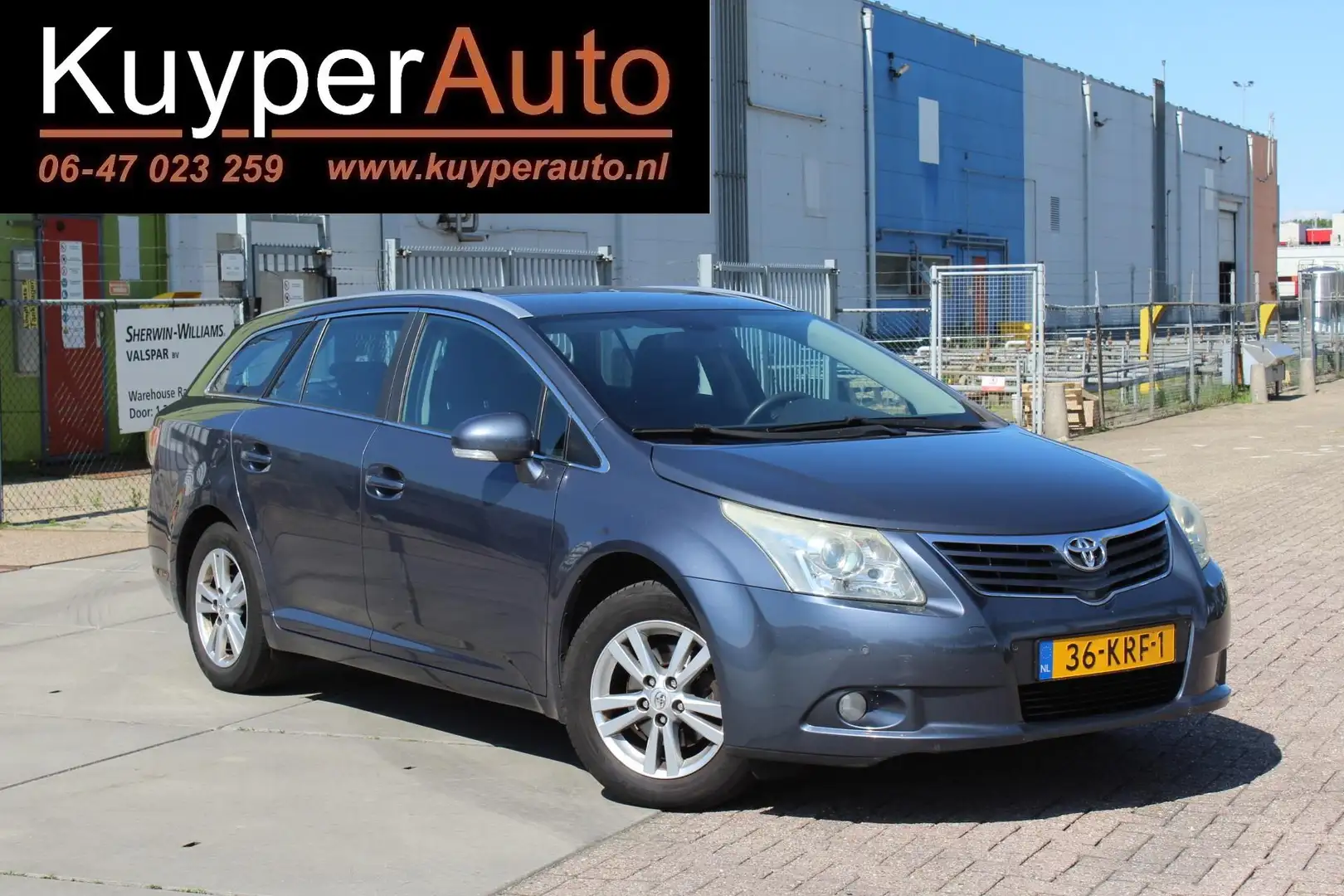 Toyota Avensis Wagon 2.0 VVTi Dynamic Business Special AUTOMAAT C Blauw - 2