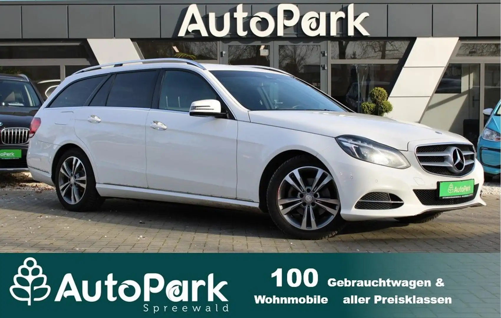 Mercedes-Benz E 200 T-Modell CGI BlueEff.*LED/SHZ/NAV* Weiß - 1