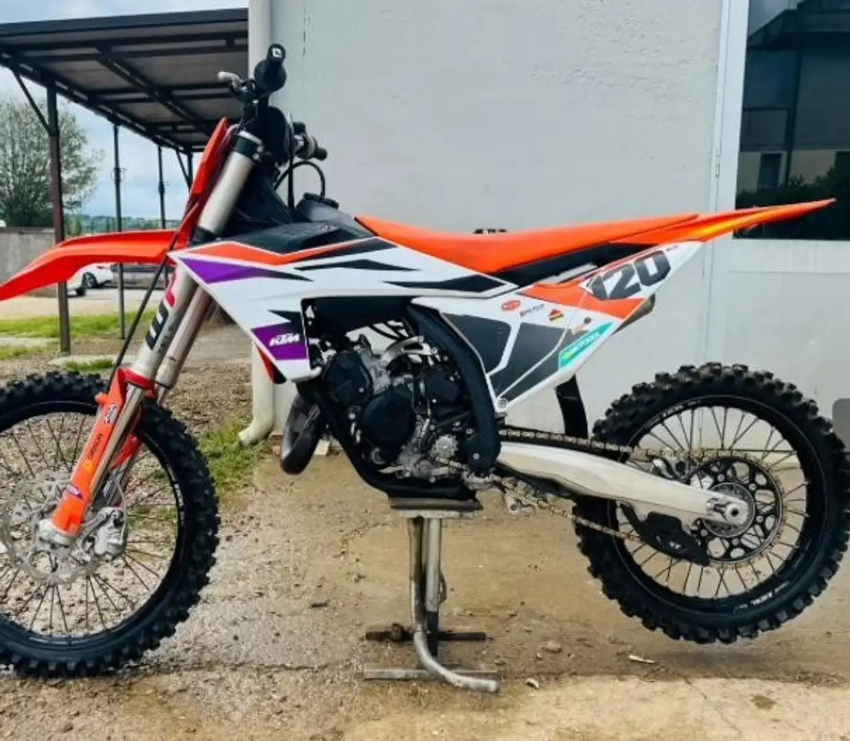 KTM 125 EXC Oranžová - 1