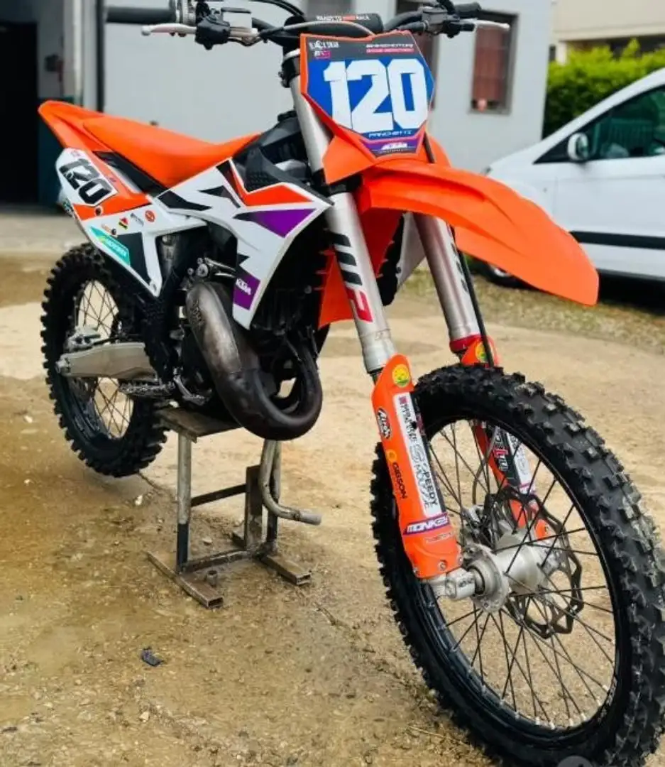 KTM 125 EXC Oranžová - 2