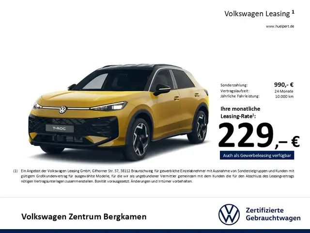 Volkswagen T-Roc view 3
