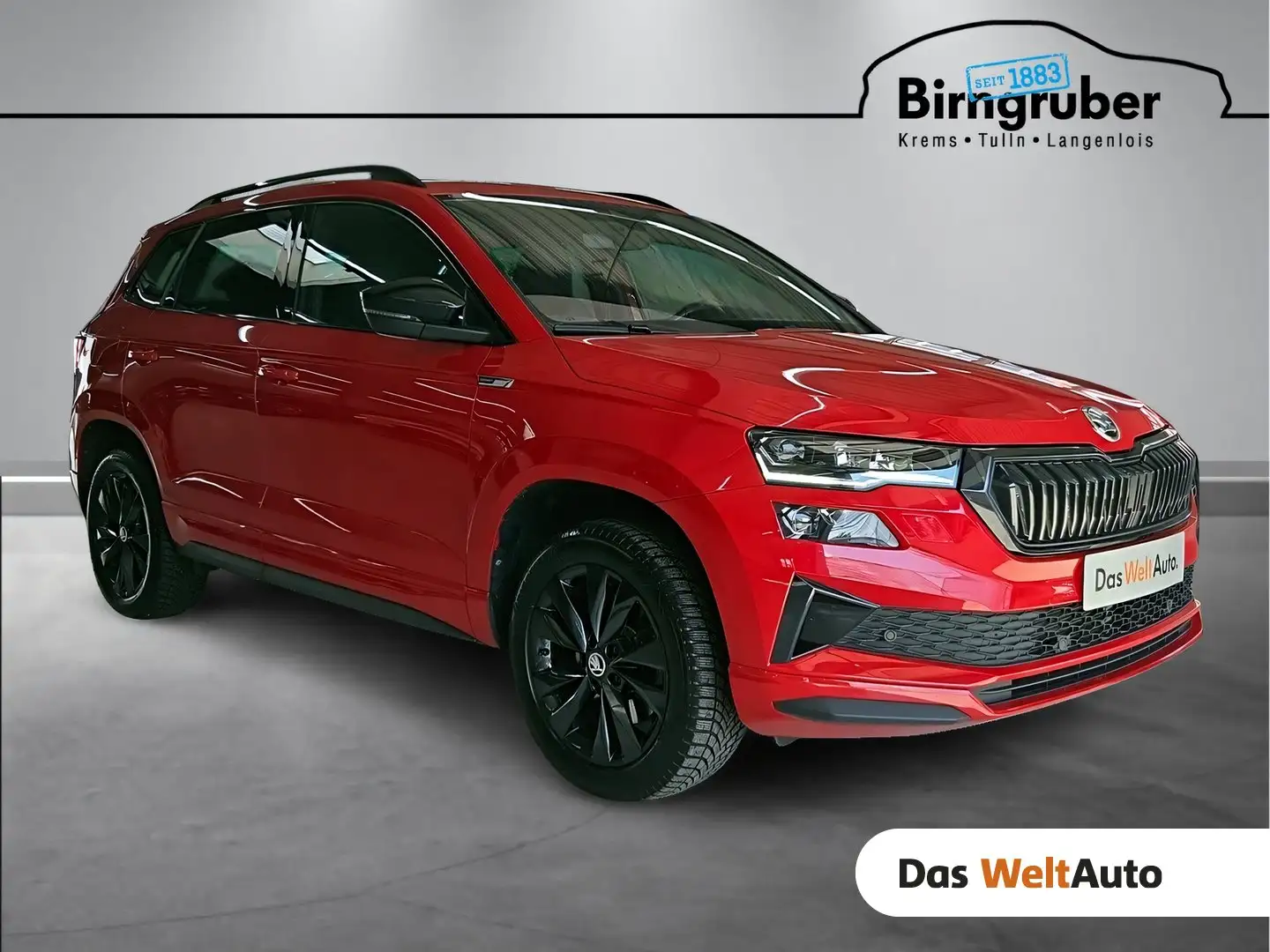 Skoda Karoq Sportline TSI DSG ACT Rot - 1