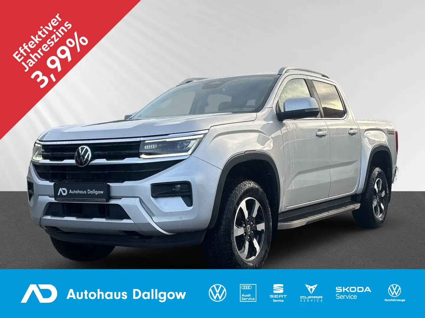 Volkswagen Amarok 2.0 TDI Style 4Motion Silber - 1
