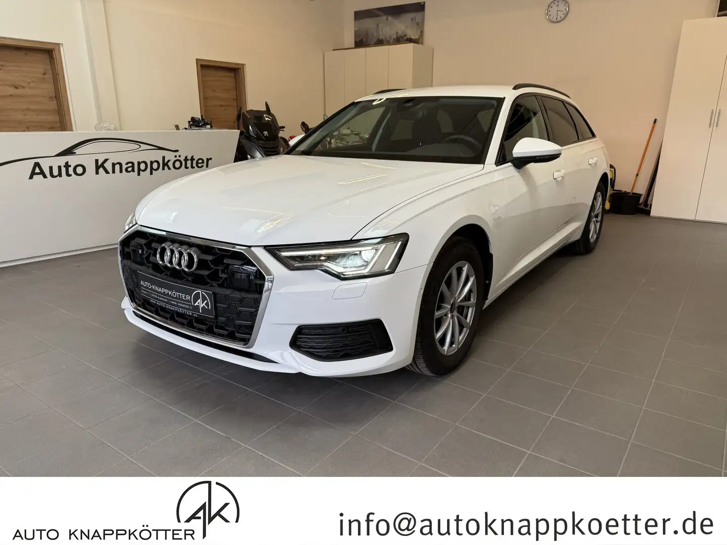 Audi A6 A6 40 2.0 TDI Avant basis (EURO 6e) Navi/Autom. Blanc - 1