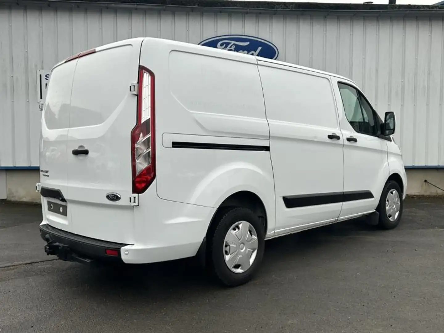 Ford Transit Custom 300 L1H1 2.0 EcoBlue 130 Trend Business 7cv Blanc - 2