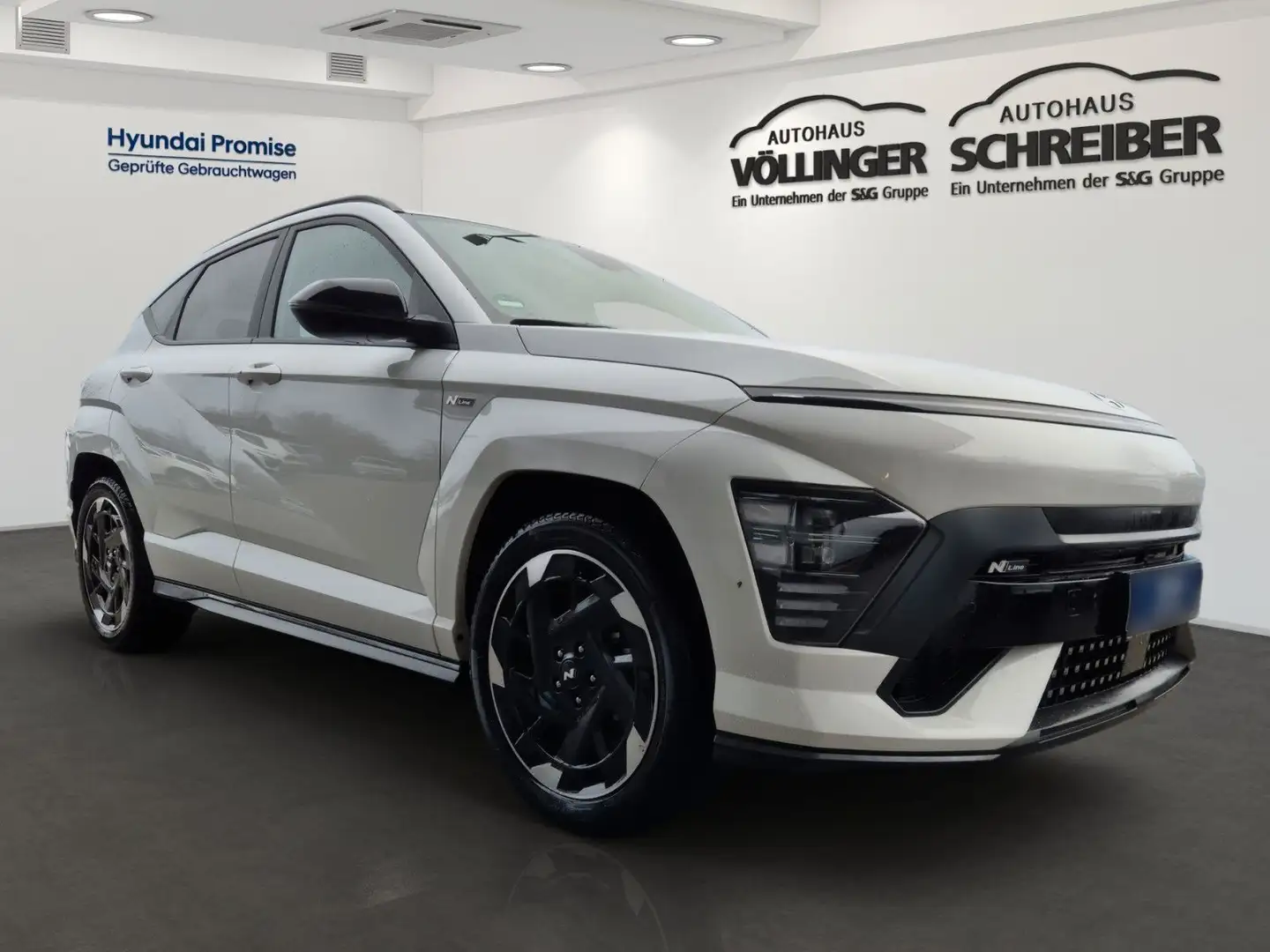 Hyundai KONA Elektro N-Line 218PS/Wärmepumpe/LED/Navi Белый - 2