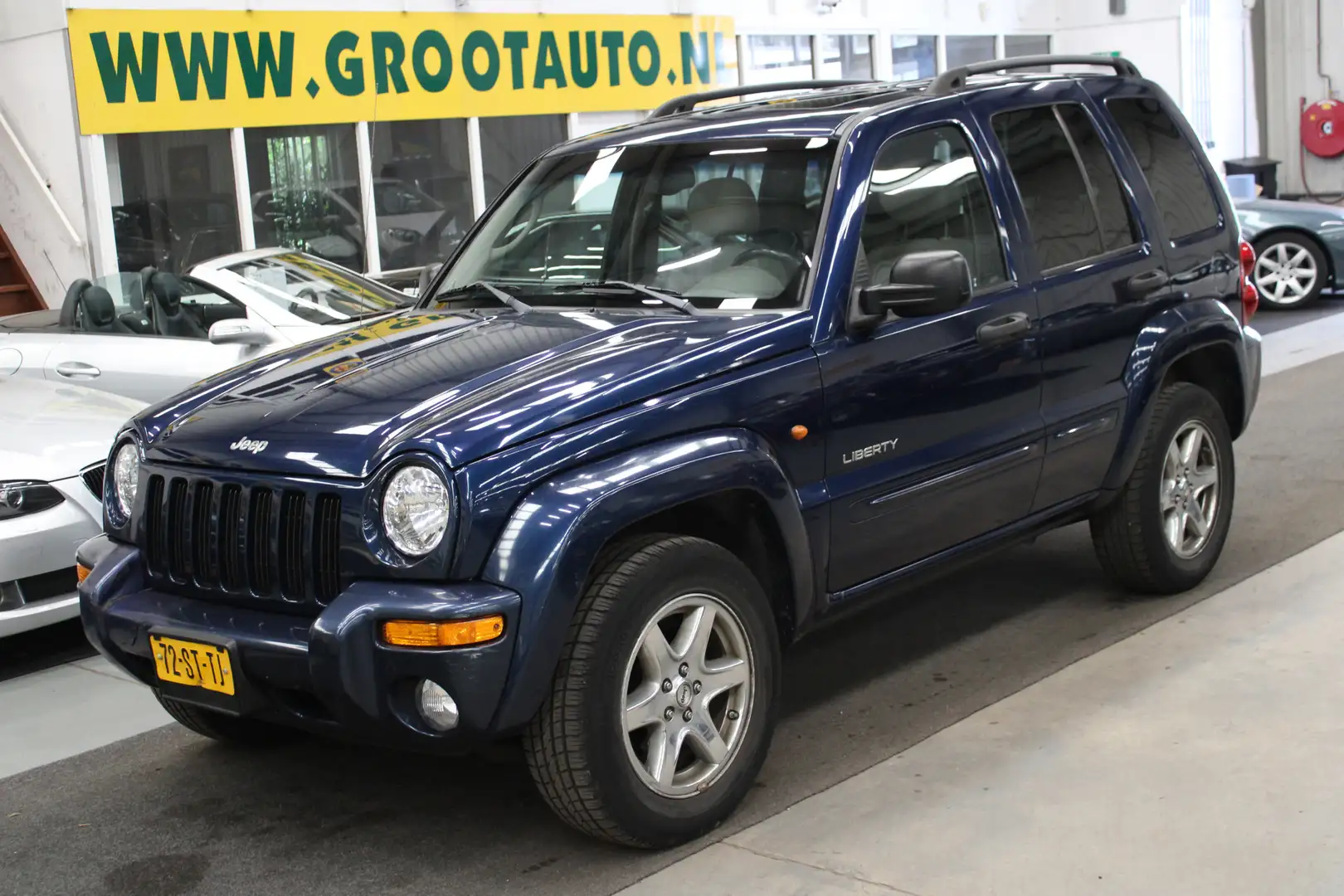 Jeep Cherokee 3.7i V6 Limited Automaat Youngtimer, Airco, Cruise plava - 1