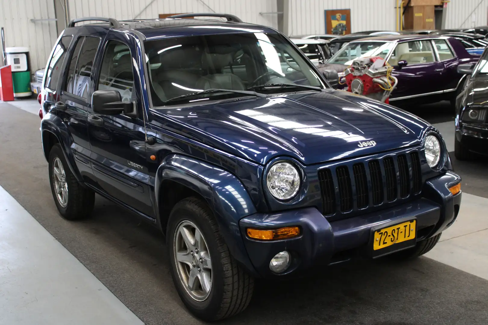 Jeep Cherokee 3.7i V6 Limited Automaat Youngtimer, Airco, Cruise Blue - 2