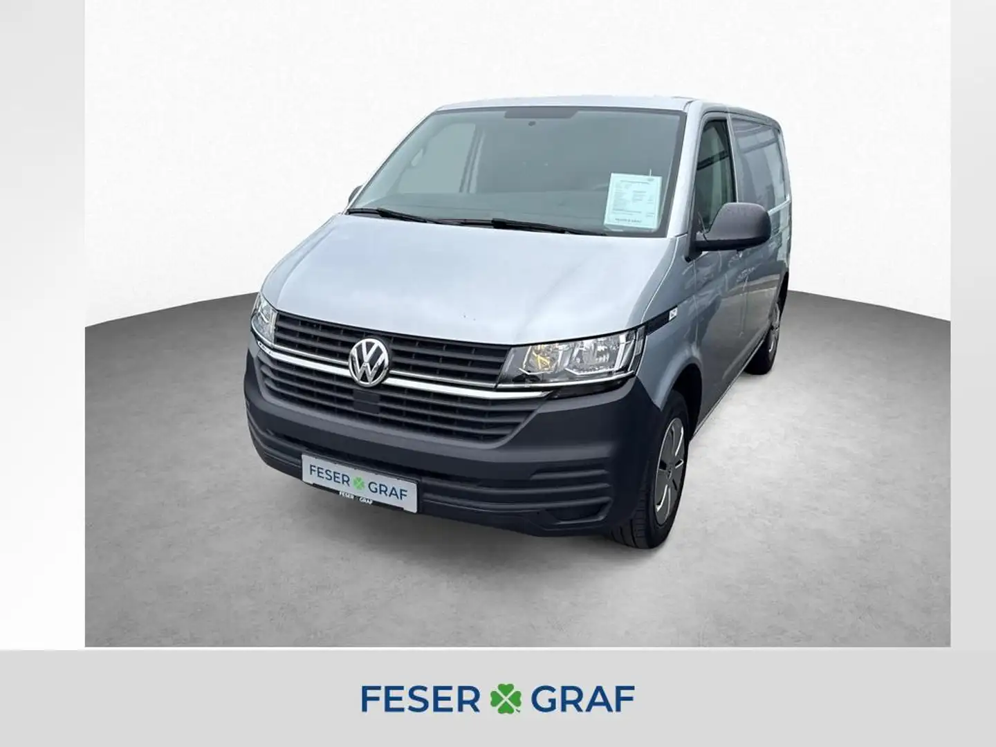 Volkswagen T6.1 Transporter Kasten 2.0 TDI KR PDC Klima Zilver - 1