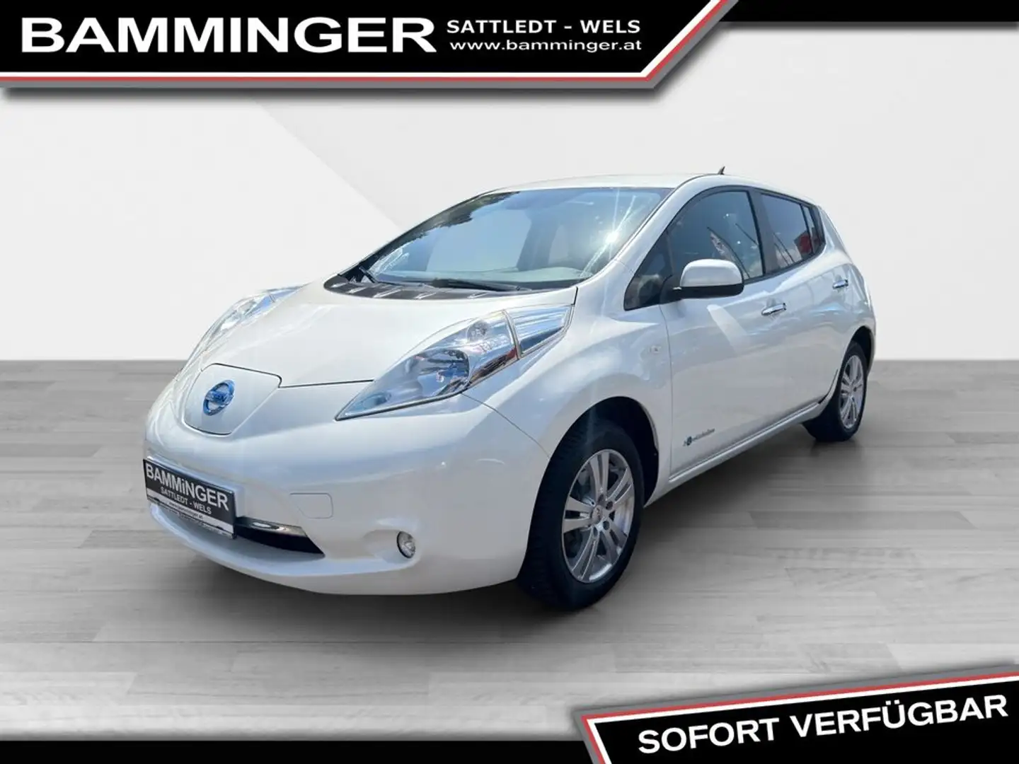 Nissan Leaf Acenta Weiß - 2