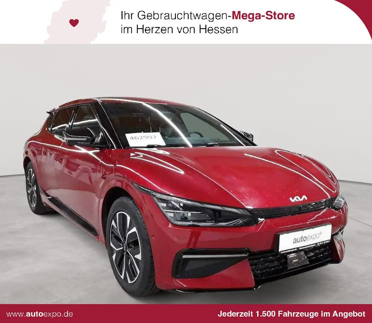 Kia EV6 EV6 77,4-kWh GT-line Navi Rouge - 1