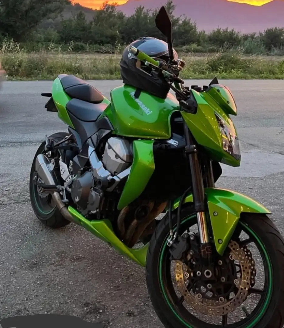 Kawasaki Z 750 sportivo Verde - 1